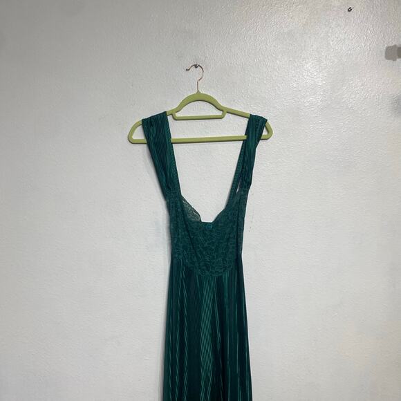 Petra Fashions Green Vintage Maxi Nightgown Sz 1X - Picture 3 of 11